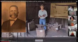 Jeffery Mabry's presentation on his family blacksmith shop